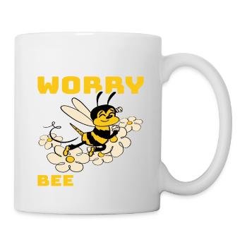 Don't Worry Bee Happy 33 - Mug - white - Right
