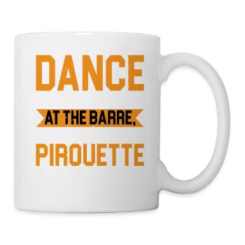 Dance Dads Hang Out At The Barre 2 - Mug - white - Right