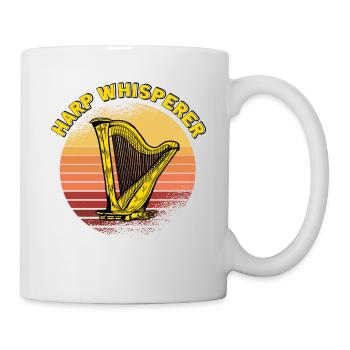 Harpiste Harpiste Joueur De Harpe Professeur Orchestre - Mug blanc - blanc - Droite