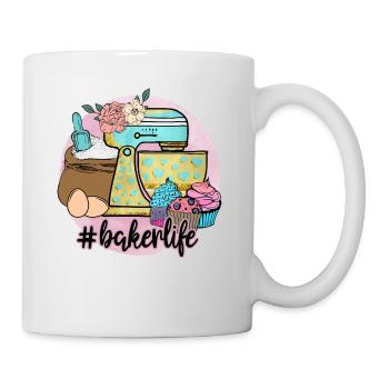 Baking Baker Baker Bakery Confectionery Cake - Mug - white - Right