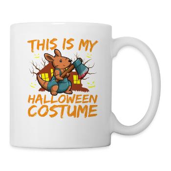 Scary Creepy Animal This Is My Halloween Costume - Mug - white - Right