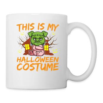 Scary Creepy Animal This Is My Halloween Costume - Mug - white - Right