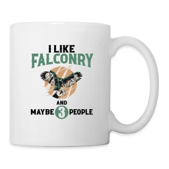 Falcon breeding | Falconry Falconry Animals Gift Idea - Mug - white - Right