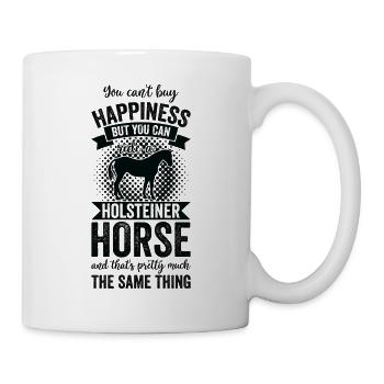 Équitation - Holsteiner Pferd - Mug blanc - blanc - Droite