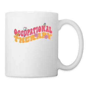 Beschäftigungstherapeutin Bloom Floral Leisure - Tasse - Weiß - Rechts