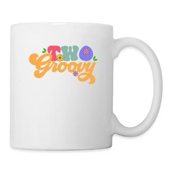 Two Groovy Gardeners Bloom On - Leisure With - Mug - white - Right