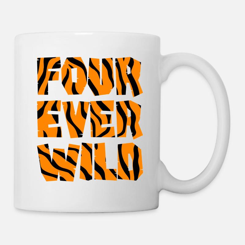 Four Ever Wild 31 - Tasse - Weiß