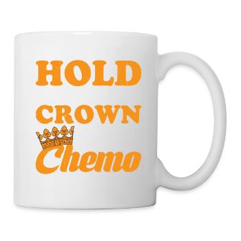 Tenez ma couronne pendant que je termine ma chimio 36 - Mug blanc - blanc - Droite