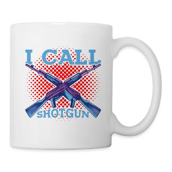I Call Shotgun 9 - Mug - white - Right