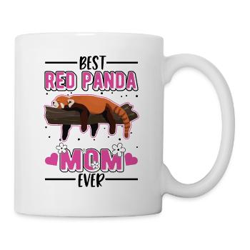 Roter Panda Mama Red Panda Maman - Mug blanc - blanc - Droite