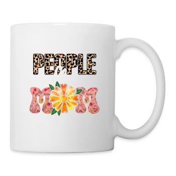 Stolze Mama Mutter Mami Lebensaufgabe Kinder Kind - Tasse - Weiß - Rechts