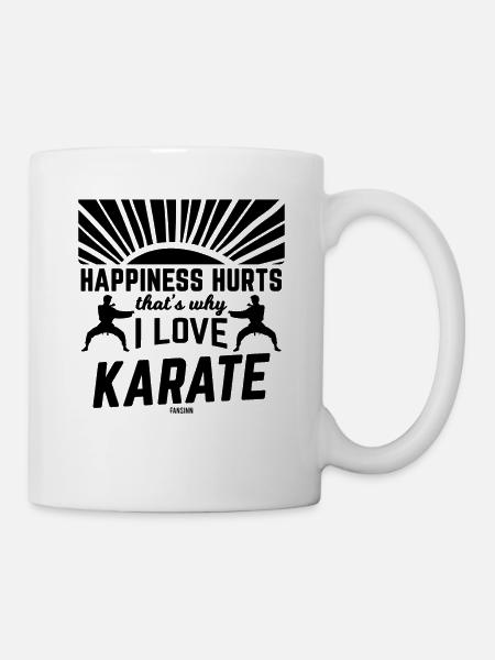Karate - Tasse - Weiß