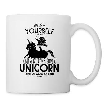 Des filles dansant licorne à cheval - Mug blanc - blanc - Droite