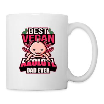 Axolotl Vegan | Pet Tail Lurch Idée cadeau - Mug blanc - blanc - Droite