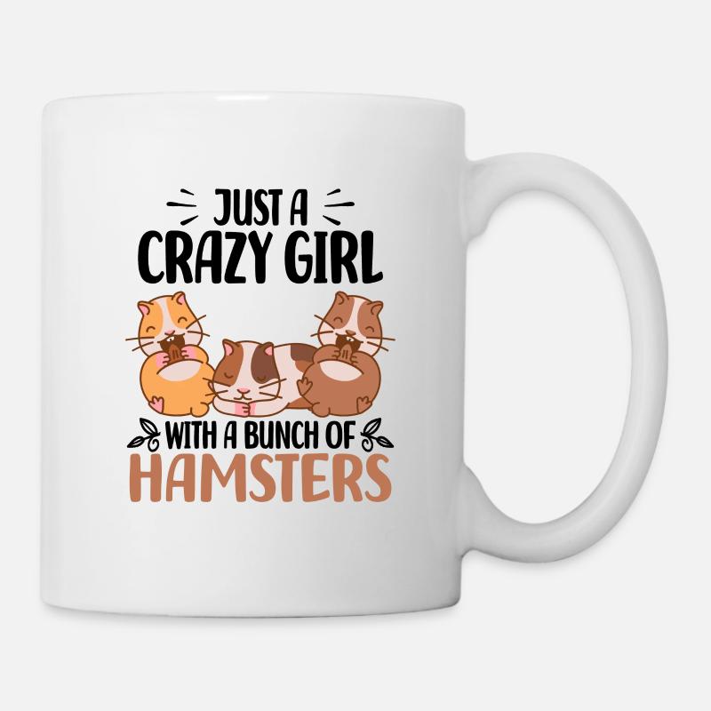 Hamster - Tasse - Weiß