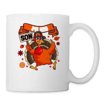 I'm The Son Turkey Family Matching Funny - Mug - white - Right