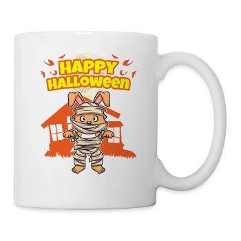 Happy Halloween Scary Funny Hallow's Eve Costume - Mug - white - Right