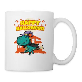 Happy Halloween Scary Funny Hallow's Eve Costume - Mug - white - Right