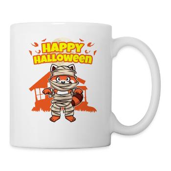 Happy Halloween Scary Funny Hallow's Eve Costume - Mug - white - Right