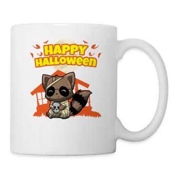 Happy Halloween Scary Funny Hallow's Eve Costume - Mug - white - Right