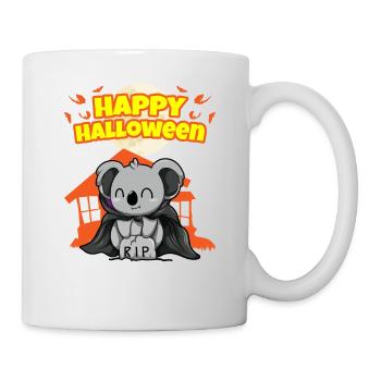 Happy Halloween Scary Funny Hallow's Eve Costume - Mug - white - Right