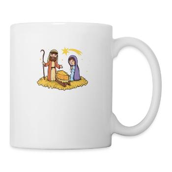 Jesus Christ Cheese Church Christianity Religion - Mug - white - Right