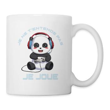 Panda Gaming Design - Tasse - Weiß - Rechts