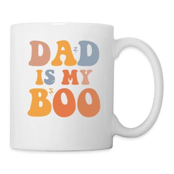 Dad Is My Boo Halloween Costume Party With - Mug - white - Right