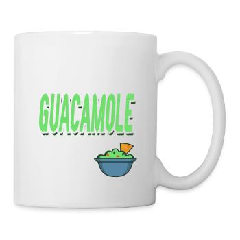 Guacamole résout le reste de mon problème drôle - Mug blanc - blanc - Droite