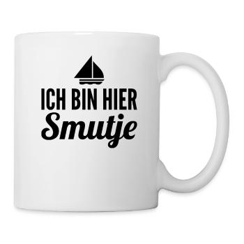 Ich bin hier Smutje - Tasse - Weiß - Rechts