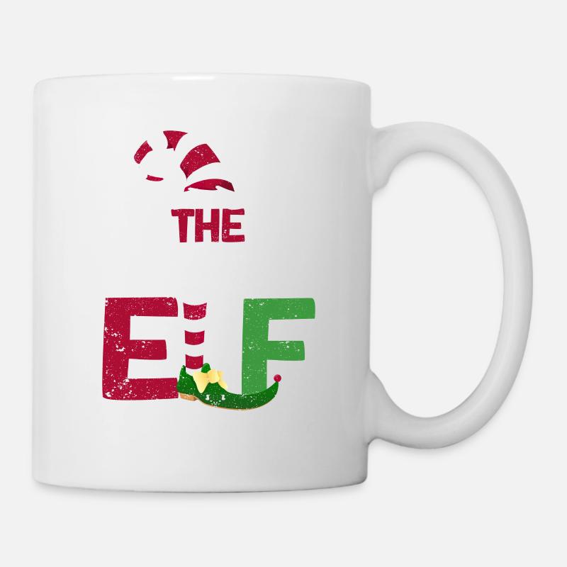 Die Krankenschwester Elf Funny Matching Familie - Tasse - Weiß
