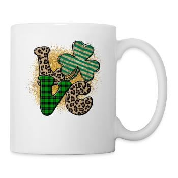 Happy St. Patrick's Day Saint Patrick Ireland Irish - Mug - white - Right