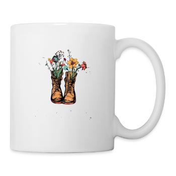 Hiking Hiking Boots Soul clean Boots dirty - Mug - white - Right