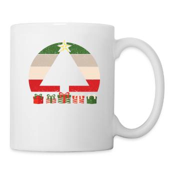 Armes à feu Arbre de Noël Pistolet PJs Pyjamas Militaire - Mug blanc - blanc - Droite