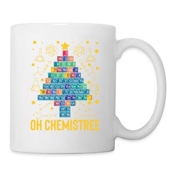 Oh Chemistree Science Arbre de Noël Chimie - Mug blanc - blanc - Droite