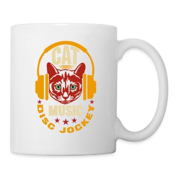 Katzenmusik - Tasse - Weiß - Rechts