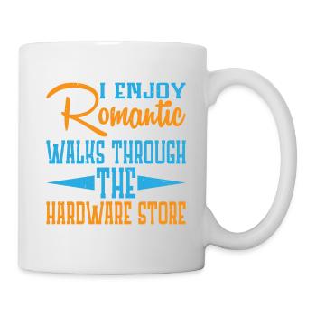 Profitez de promenades romantiques dans la quincaillerie19 - Mug blanc - blanc - Droite