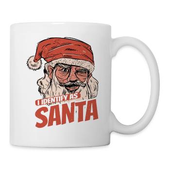 I Identify As Santa 10 - Mug - white - Right