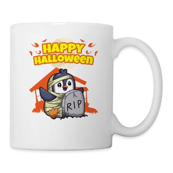 Happy Halloween Scary Funny Hallow's Eve Costume - Mug - white - Right