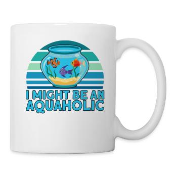 Aquarist Fish Keeper Hobby Aquarium Fish Keeper - Mug blanc - blanc - Droite