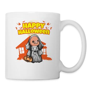Happy Halloween Scary Funny Hallow's Eve Costume - Mug - white - Right