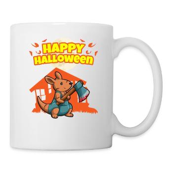 Happy Halloween Scary Funny Hallow's Eve Costume - Mug - white - Right