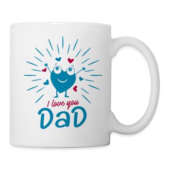 I love you dad // I love you dad - Mug - white - Right