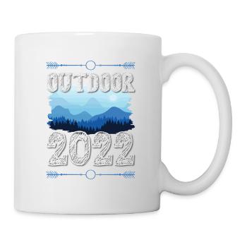 Extérieur 2022 - Mug blanc - blanc - Droite