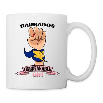 Barbados Girl Unbreakable I Patrimoine de la Barbade - Mug blanc - blanc - Droite