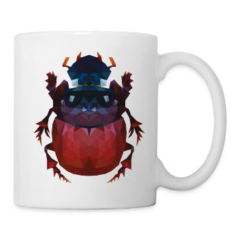 Beetle Oxysternon - Mug - white - Right