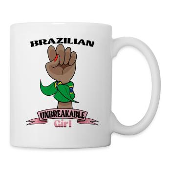 Brazilian Girl Unbreakable I Brazilian Heritage - Mug - white - Right