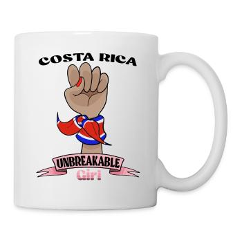 Costa Rica Fille Incassable I Patrimoine Costa Rica - Mug blanc - blanc - Droite