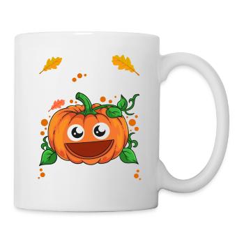 Citrouille la plus mignonne dans le patch Halloween - Mug blanc - blanc - Droite