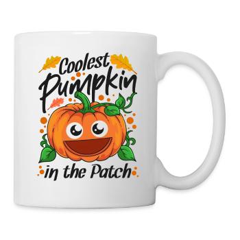 Coolest Pumpkin In The Patch Halloween - Mug - white - Right